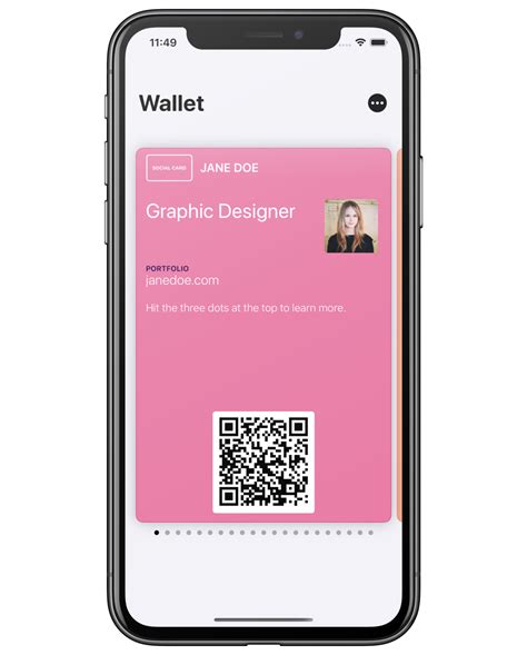 apple wallet business card|create business card on iphone.